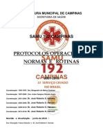 Protocolos Normas Rotinas SAMU 2014
