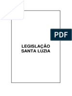 LEGISLAÇÃO Santa Luzia