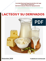 TRABAJO DE LACTEOS Y SUS DERIVADOS PRODUCCION AGRICOLA ANIMAL
