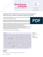 Validación Del MCHAT Como Instrumento de Tamizaje para Detección Precoz en Niños Con Trastorno Del Espectro Autista