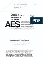 Keele (1981-05 AES Preprint) - Monitor Loudspeaker Systems