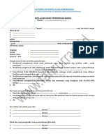 Format Pemeriksaan Hasil Pekerjaan (Ketika Penyedia Menyerahkan Hasil ke PPK)