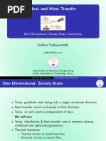 Heat Transfer 03 One Dimensional Steady Conduction