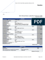 Fbla SLC Competition Invoice