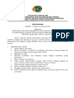 Pengumuman Seleksi PPNPN Di Lingkungan Kanwil BPN Prov Sumatera Utara Tahun 2020