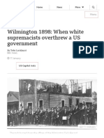 Wilmington 1898 - When White Supremacists Overthrew A US Government - BBC News