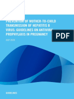 preventie transmitere hepatita B perinatal