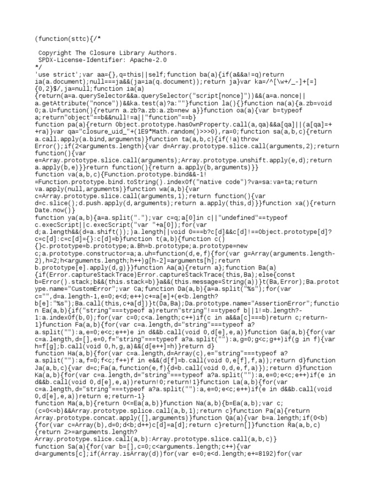Closure Library JavaScript Functions | PDF | Encodings | Character Encoding