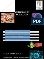 Antivirales Aciclovir: usos, administración y ejemplos medicamentos