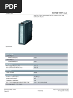 Data Sheet 6ES7322-1HH01-0AA0: Supply Voltage