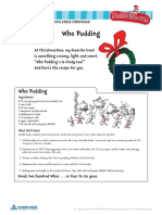 Who Pudding Recipe