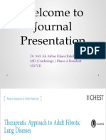 Welcome To Journal Presentation: Dr. Md. Ali Akbar Khan (Rakib) MD (Cardiology) Phase A Resident Nicvd
