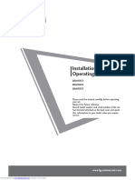 Installation and Operating Guide: 26LH1DC3 26LH1DC4 26LH1DC5