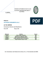 UANL FIME Fisica III Ley de Ampere