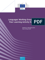 Peer Learning Activity Report 2014