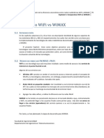 Capítulo 5. Comparativo Wifi Vs Wimax: Ntroducción