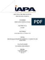 T-5 Analisis de La Conducta Fed