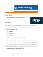 Hematology and Oncology: Questions