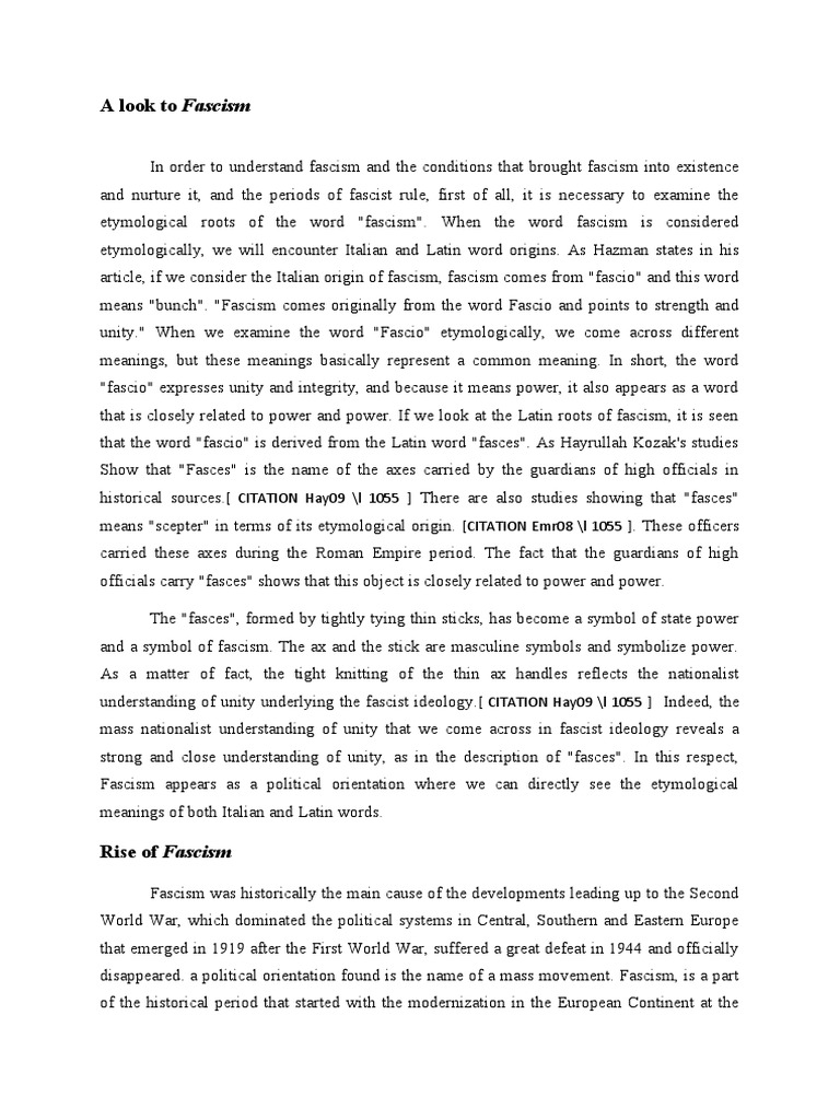 Fascism and SocialismCommunism | PDF | Fascism | Socialism