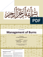 Management of Burns (JURDING)