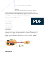 CSC 411: Computer Network Security: Intrusion Detection Systems