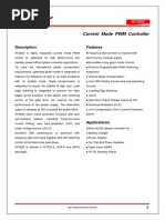 Description Features: Current Mode PWM Controller