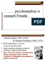 Polska Psychoanaliza W Czasach Freuda