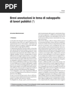 subappalto (articolo a&c dic2009)