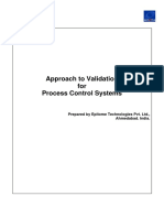 Epitome - Approach To Validation For Process Control Systems