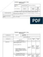 Planeacion de Cuarto Semestre Primer Bimestre