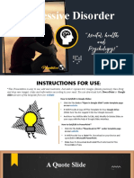 014 Depressive Disorder PPT Presentation Template and Google Slides Theme For Free