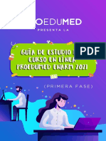 Guía de estudio del curso Proedumed ENARM 2021