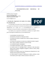 Métodos DE Necroidentificación Individual EN Odontoestomatología