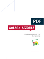 Programa Electoral 2011 Izquierda Unida Dos Hermanas