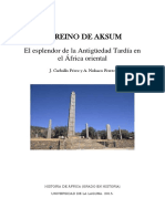 Caracteristicas Del Reino de Aksum.