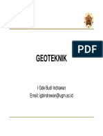 7.lecture - Geoteknik - TGL - Effective Stress & Capillarity-WK7
