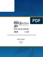 OWASP Top 10 Proactive Controls V3