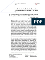 Evaluación Formativa en Baires y Finlandia