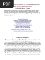 Colloidal Silver Guide