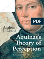 LISSKA, Anthony J. - Aquinas's Theory of Perception. An Analytic Reconstruction