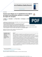 Factores Que Influyen en El Cumplimiento de La Higiene de Manos en Profesionales Sanitarios