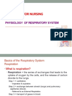 Lecture 5 - Respiratory System (Updated)