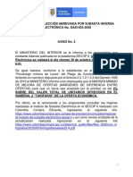 Aviso 2 - Cambio de Fecha de La Audiencia de Subasta