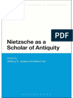 Nietzsche as a Scholar of Antiquity
