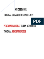 Prolanis Bulan Desember