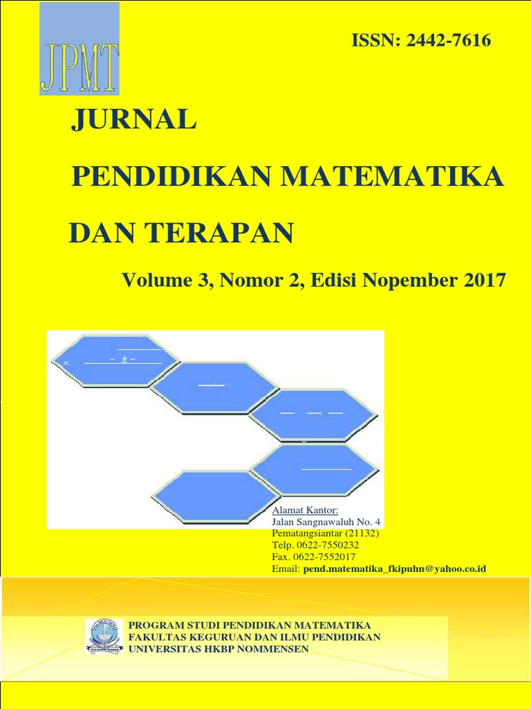 Jurnal Pendidikan Matematika | PDF