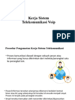 Kerja Sistem Telekomunikasi Voip