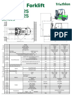 Diesel forklift specifications and accessories