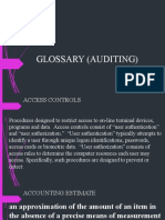 Glossary (Auditing)