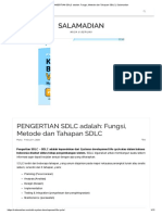 PENGERTIAN SDLC Adalah - Fungsi, Metode Dan Tahapan SDLC - Salamadian